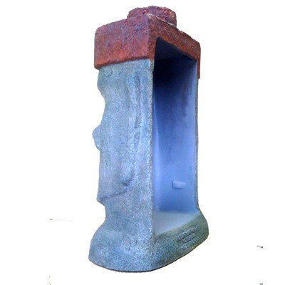 Distributeur de mouchoir statuette Moaï couvre-chef