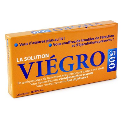 Médicament Viégro 500 des laboratoires Sexapil