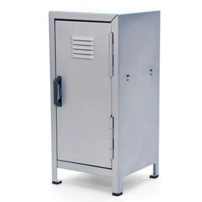 Mini Casier avec cadenas gris