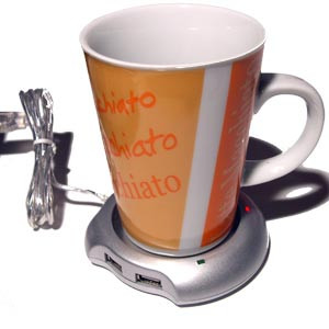 Photo Hub USB chauffe tasse