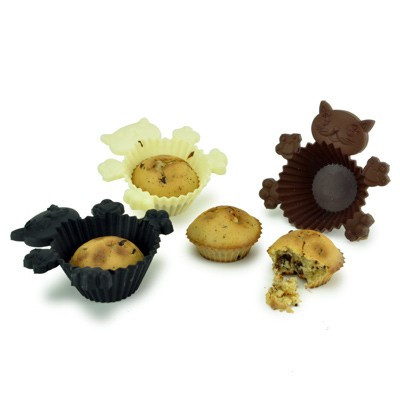 Moule Muffin animaux silicone