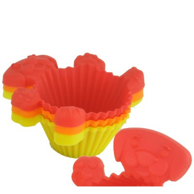 Moule Muffin animaux silicone