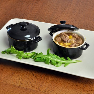 Duo de mini cocottes céramique