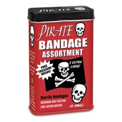 Pansements humour pirate