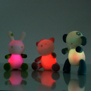 Petit éléphant lumineux