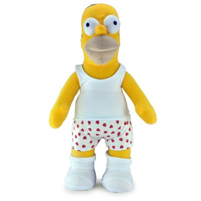 Peluche Homer Simpsons caleçon rouge