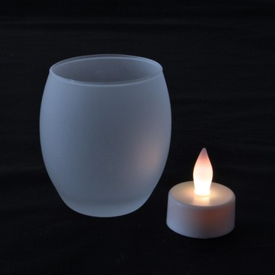 Petite lampe LED animée type photophore