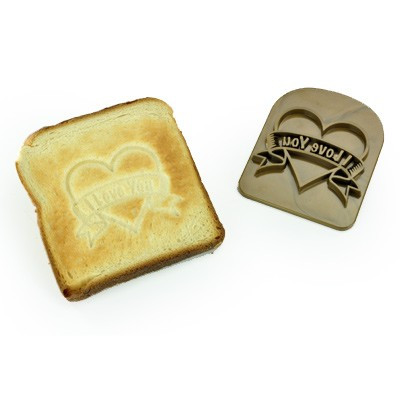 Love toast tatouage pour pain grillé