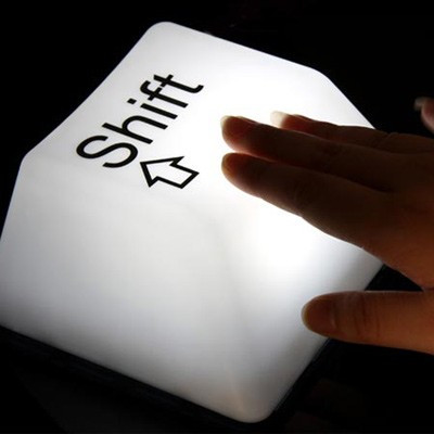 Lampe led geek touche SHIFT