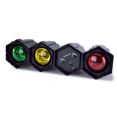 Ensemble de spots disco sensitifs