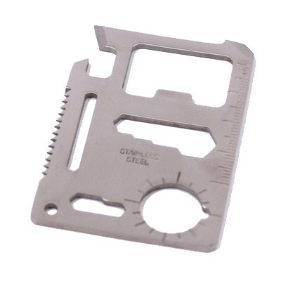 Carte bancaire outils multi-fonctions