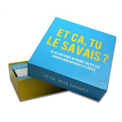 Jeu Et ça tu le savais ?