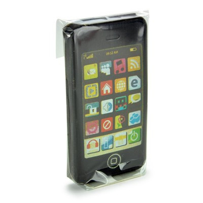 iPhone en chocolat noir