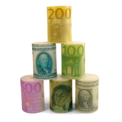 Bougie billet lumineuse LED