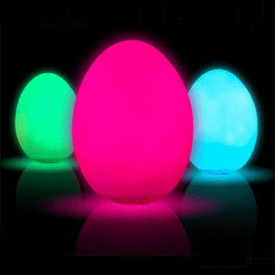 Oeuf led couleurs changeantes