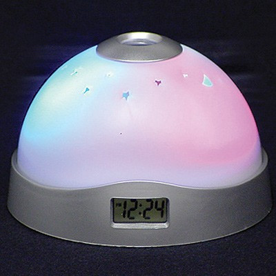 Veilleuse réveil projection ciel étoilé