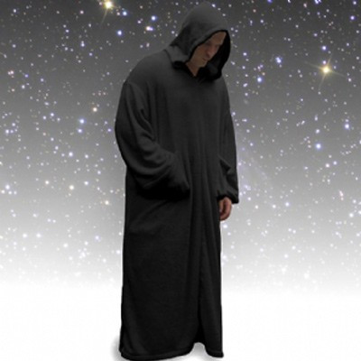 Space Rug noir côté obscur, la robe du Jedi