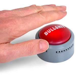 Photo Bouton d'alarme anti-pets, bullshit