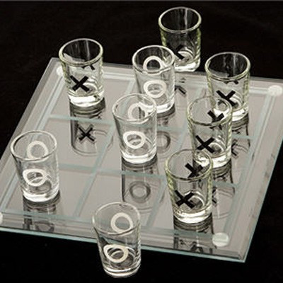 Jeu à boire Morpion Tic Tac Toe