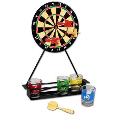 Jeu à boire Le démon du verre fléchettes