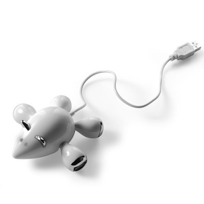 Hub USB 4 ports Souris