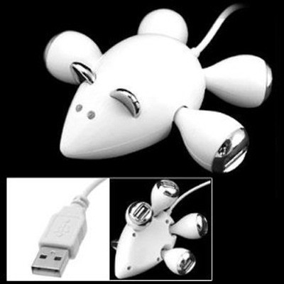Hub USB 4 ports Souris