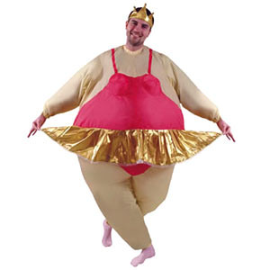Photo Costume de ballerine Gonflable