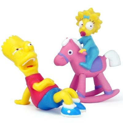 Set de 5 figurines Simpsons