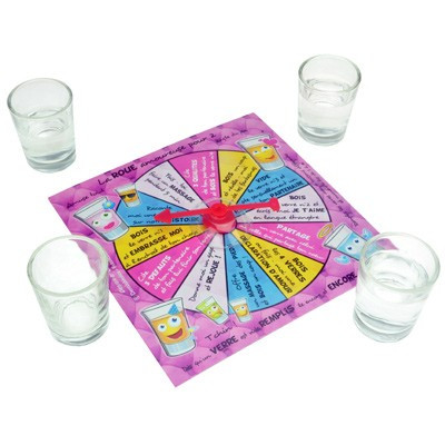 Jeu à boire La roue amoureuse