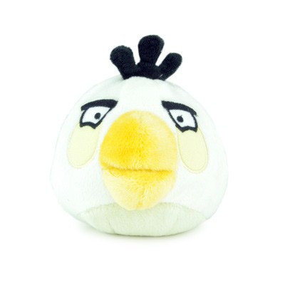 Angry birds Blanc peluche sonore