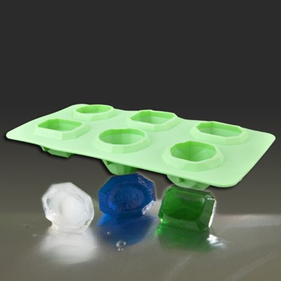 Moule à glaçons pierres précieuses