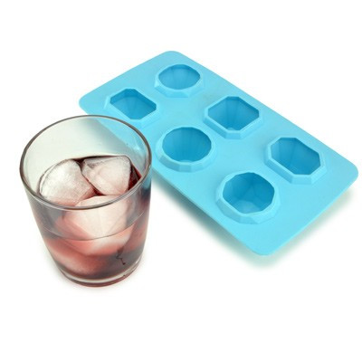 Moule à glaçons pierres précieuses