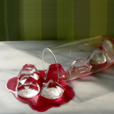 Moule à glaçons pierres précieuses