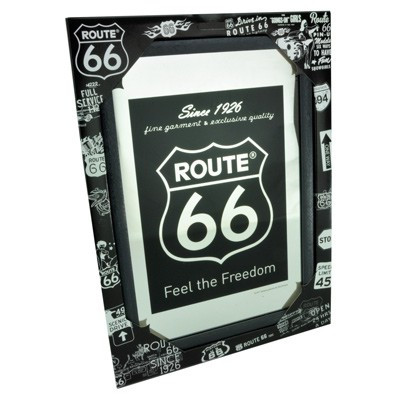 Miroir Route 66 Noir