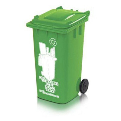 Pot à crayon container poubelle