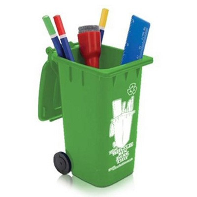 Pot à crayon container poubelle