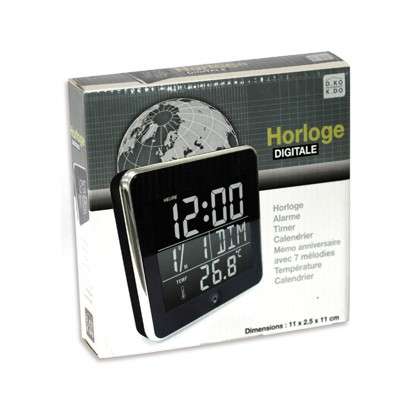 Horloge digitale avec alarme