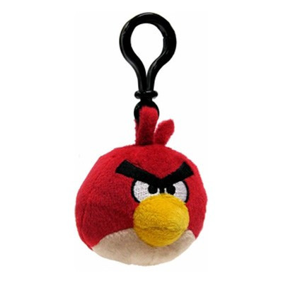 Angry birds peluche porte-clés clip