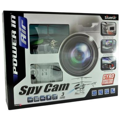 Hélicoptère radiocommandé avec Caméra embarquée Spy Cam