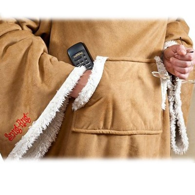 Snug Rug Sherpa, l'exquise couverture à manches !