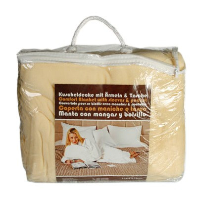 Couverture polaire à manches de luxe