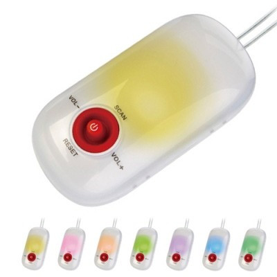 Radio de douche lumineuse