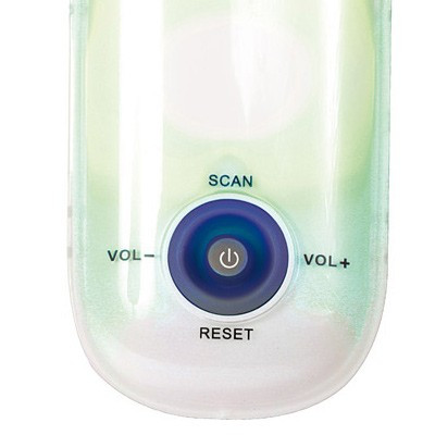 Radio de douche lumineuse