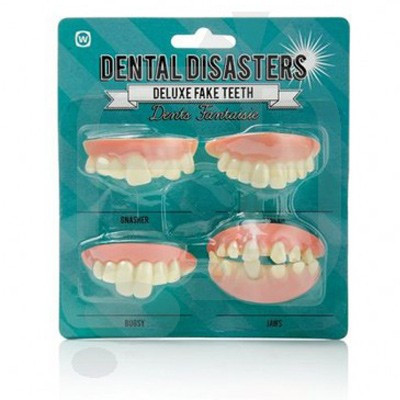 Dentiers fantaisie désastre dentaire 