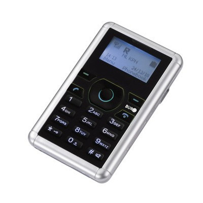 Téléphone Portable désimlocké Burg gris alu