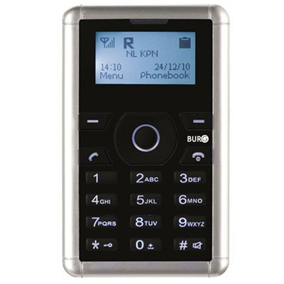 Téléphone Portable désimlocké Burg gris alu