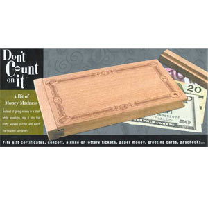 Photo Casse Tête "Don't count on it"