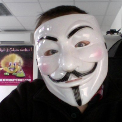 Masque V pour Vendetta – Masque Anonymous Adulte