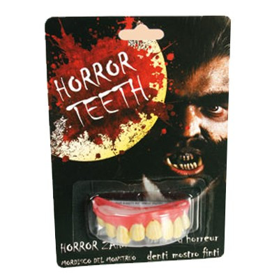 Dentier dents d'horreur