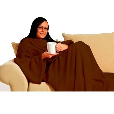 Couverture à manches CosyRug Chocolat